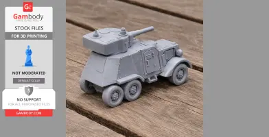 AAC-1937 - Tank Model STL
