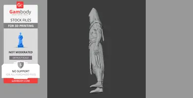 Charred - Valheim Figurine - Character Figure STL