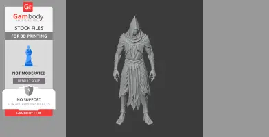 Charred - Valheim Figurine - Character Figure STL
