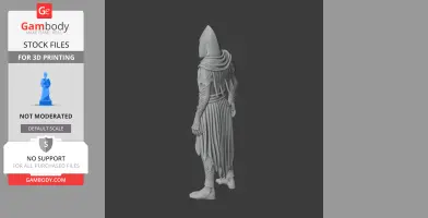 Charred - Valheim Figurine - Character Figure STL
