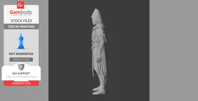 Charred - Valheim Figurine - Character Figure STL