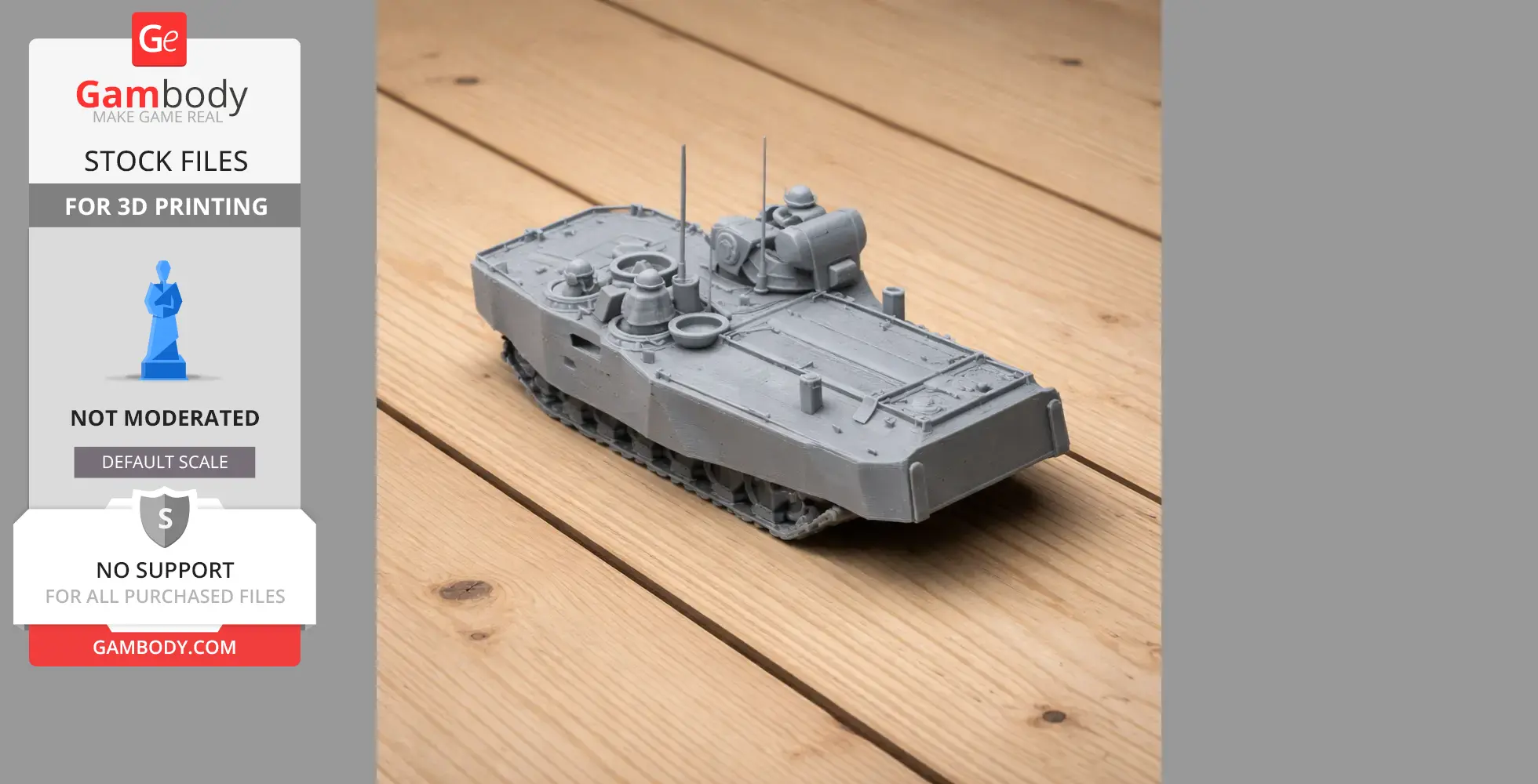 AAVP7 AAVP - Tank Model STL