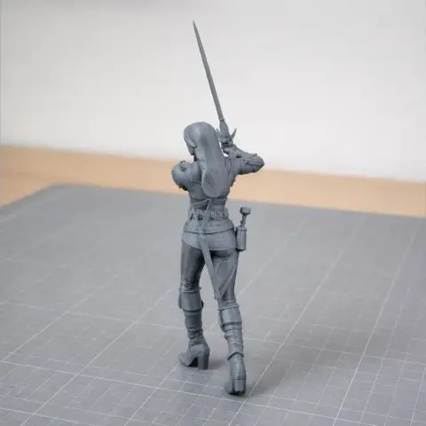 Ciri Witcher 3 Figurine - Character Figure STL