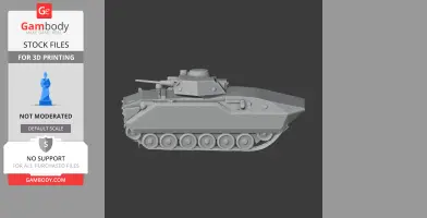 ACV-300 - Tank Model STL