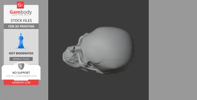 Analong Skull - Skull Replica STL