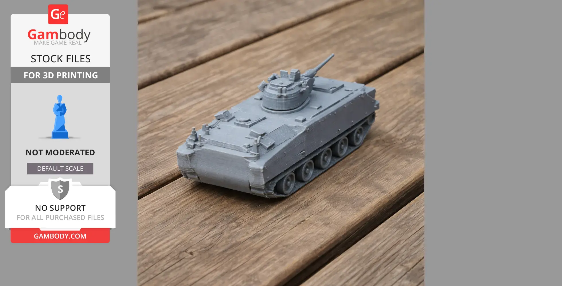 ACV-S TLC - Tank Model STL