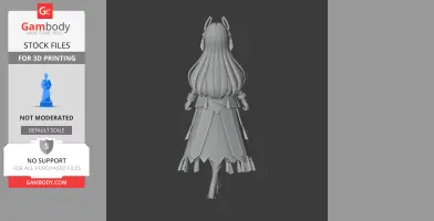 Citlali - Genshin Impact Figurine - Character Figure STL