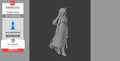 Citlali - Genshin Impact Figurine - Character Figure STL
