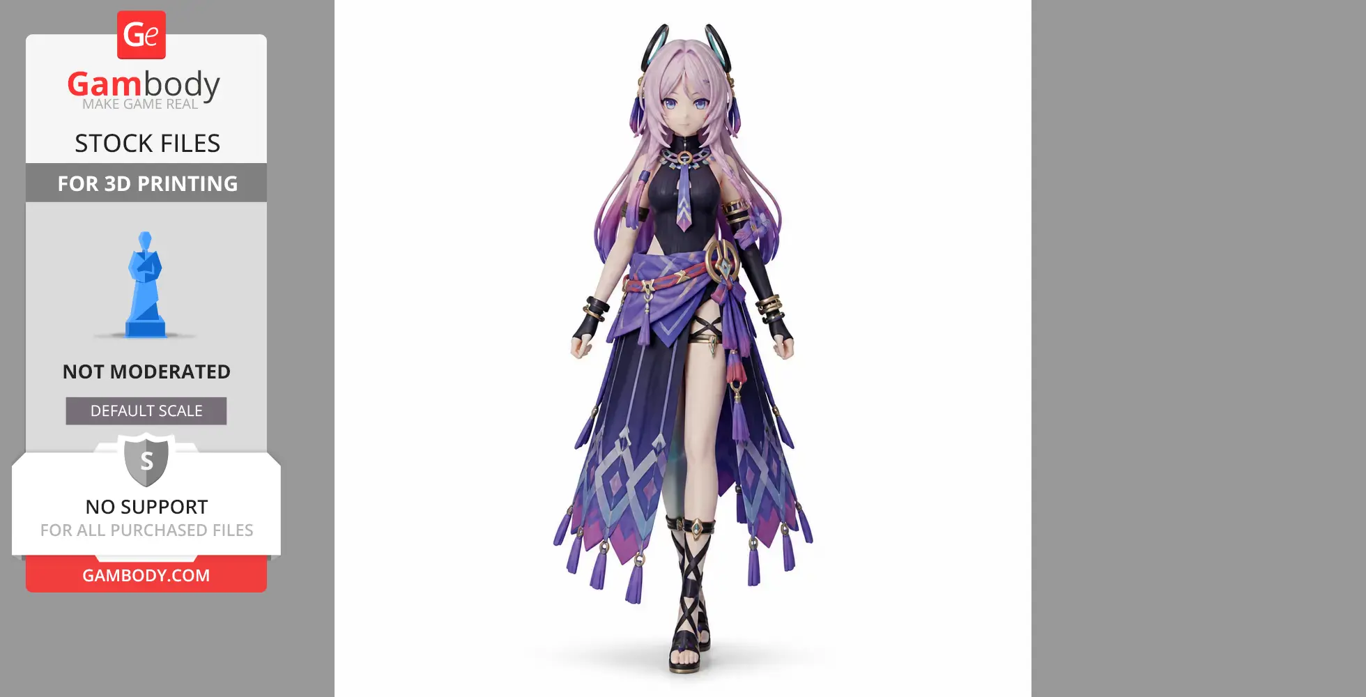 Citlali - Genshin Impact Figurine - Character Figure STL