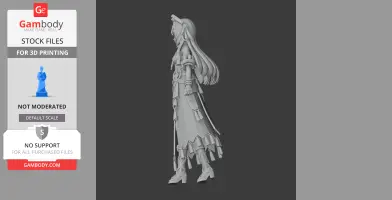 Citlali - Genshin Impact Figurine - Character Figure STL