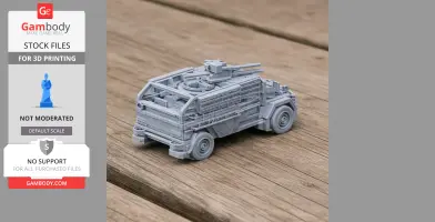 AGF (light infantry vehicle) - Tank Model STL