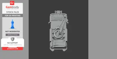 AGF (light infantry vehicle) - Tank Model STL