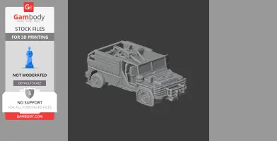 AGF (light infantry vehicle) - Tank Model STL
