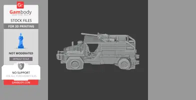 AGF (light infantry vehicle) - Tank Model STL