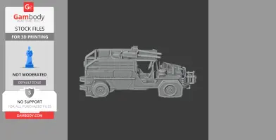 AGF (light infantry vehicle) - Tank Model STL