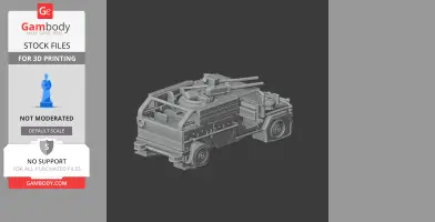 AGF (light infantry vehicle) - Tank Model STL