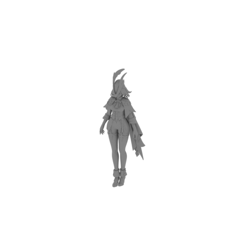 Clorinde - Genshin Impact Figurine.stl