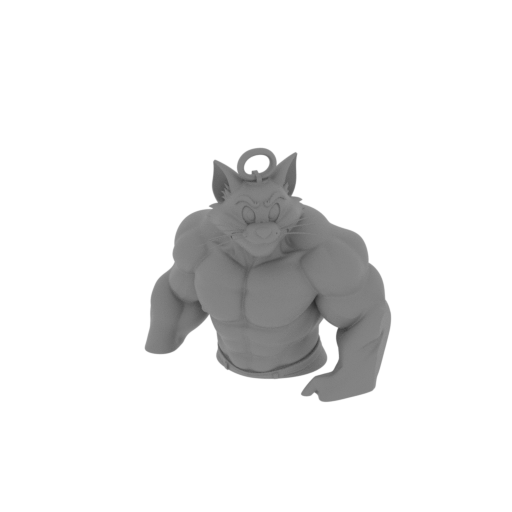 Tom Cat Hulk Ring Figure.stl