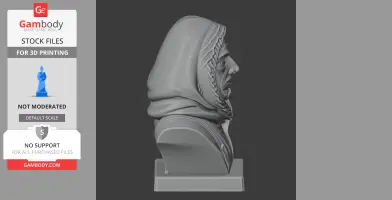Roald Amundsen Bust - Historical Warrior STL