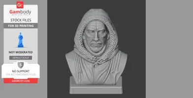 Roald Amundsen Bust - Historical Warrior STL