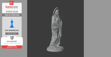 Jesus Christ - Devotional Statue - STL 3D Print