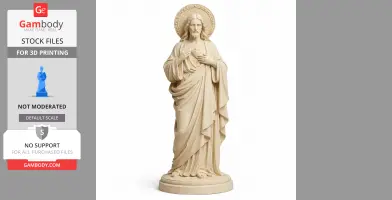 Jesus Christ - Devotional Statue - STL 3D Print