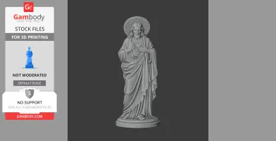 Jesus Christ - Devotional Statue - STL 3D Print