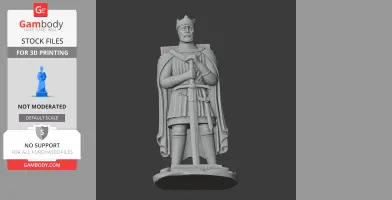 Robert the Bruce Knight - Historical Warrior STL