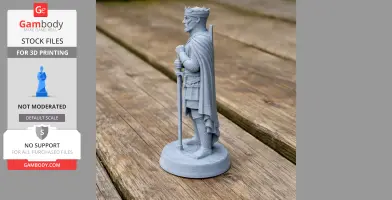 Robert the Bruce Knight - Historical Warrior STL