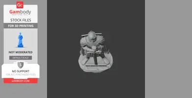 Robert the Bruce Knight - Historical Warrior STL