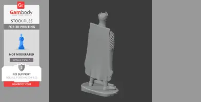 Robert the Bruce Knight - Historical Warrior STL
