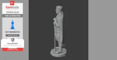Robert the Bruce Knight - Historical Warrior STL