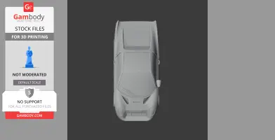 Audi Sport Quattro RS 002 - Scale Vehicle STL