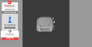 Audi Sport Quattro RS 002 - Scale Vehicle STL