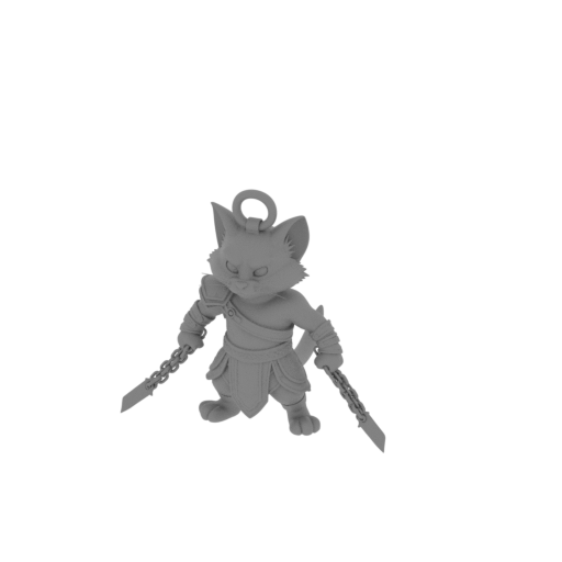 Tom Cat Kratos Ring Figure.stl