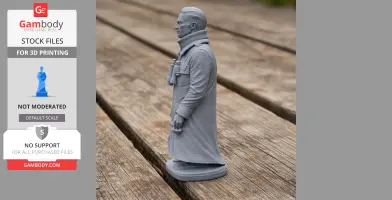 Ronald Speirs WWII Soldier - Historical Warrior STL