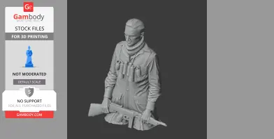 Ronald Speirs WWII Soldier - Historical Warrior STL
