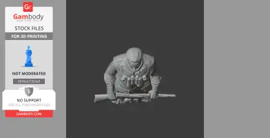 Ronald Speirs WWII Soldier - Historical Warrior STL