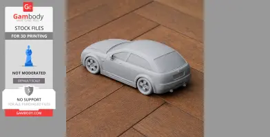 Audi TT - Scale Vehicle STL
