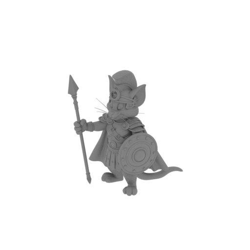Tom Cat Leonidas Ring Figure.stl