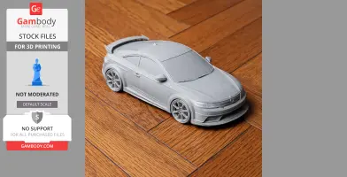 Audi TT RS - Scale Vehicle STL