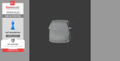 Audi TT RS - Scale Vehicle STL