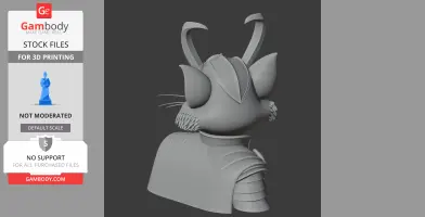 Tom Cat Loki Ring Figure - Mashup Figure STL