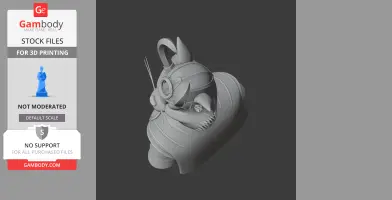 Tom Cat Loki Ring Figure - Mashup Figure STL