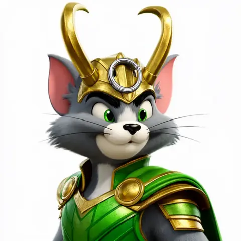 Tom Cat Loki Ring Figure - Mashup Figure STL