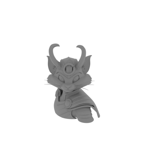 Tom Cat Loki Ring Figure.stl