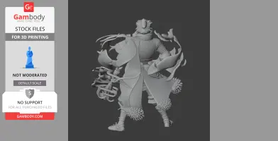 Sanada Yukimura Samurai Classic - Historical Warrior STL