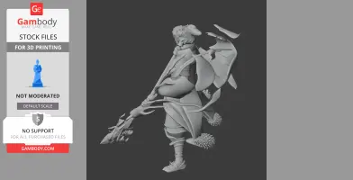 Sanada Yukimura Samurai Classic - Historical Warrior STL