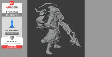 Sanada Yukimura Samurai Classic - Historical Warrior STL