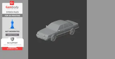 Audi V8 - Scale Vehicle STL